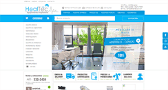 Desktop Screenshot of healtecsac.com