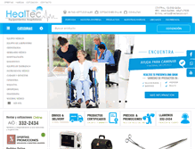 Tablet Screenshot of healtecsac.com